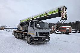 ZMC-25-1С автокран 25т. (МАЗ-6312С3) б/у (2018г; 20 926 км; 5 477м/ч)(1002)